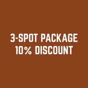 DIRT BIKE CAMP [3-SPOT PACKAGE]