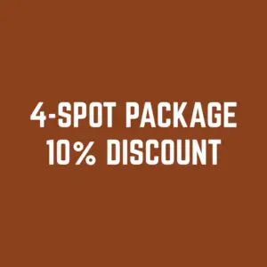 LEARN TO RIDE COURSE [4-SPOT PACKAGE]