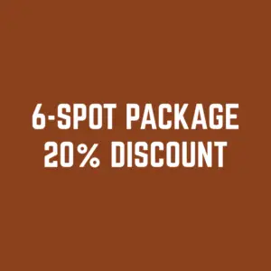LEARN TO RIDE COURSE [6-SPOT PACKAGE]